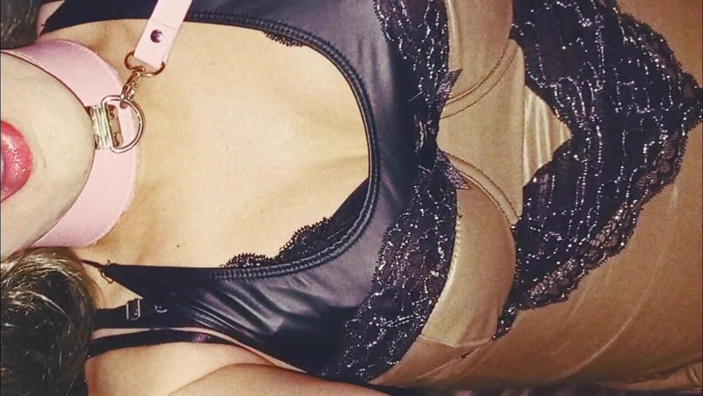 Tammy sissy slave: Crossdresser with Cum in Face