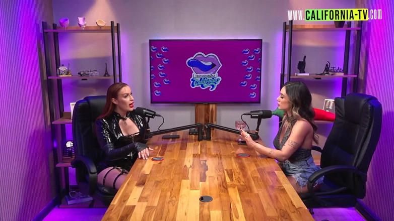 California TV: Ateşli kızıl saçlı dominatrix maisa pravo ve bdsm kültürü