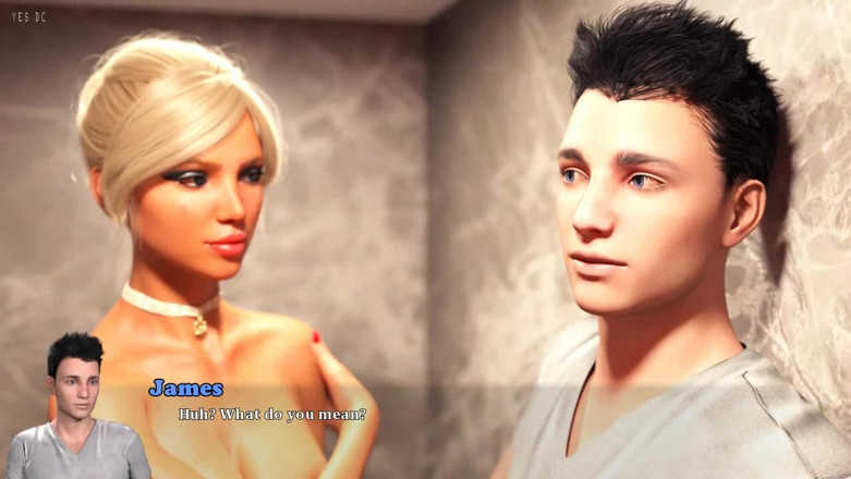 Dirty GamesXxX: Amnesia: rubia guapa sexy desnuda en el baño s2ep.4