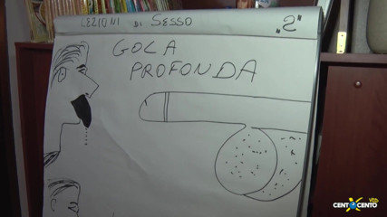 CentoXCento Italia: Lezioni di sesso del Dott. Magni - N.2 Gola Profonda