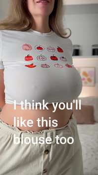 An Elegant Blouse for Large, Enormous Breasts