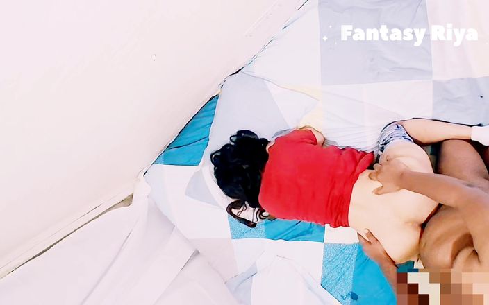 Yours Fantasy: 판타지 Riya 레드 탑 보스 후배위 스타일의 후장 소녀와 섹스