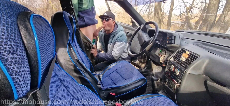 AlexGay: Hard Cruise Slut Stranger Fights Stepdaddy's Big Cock on the...