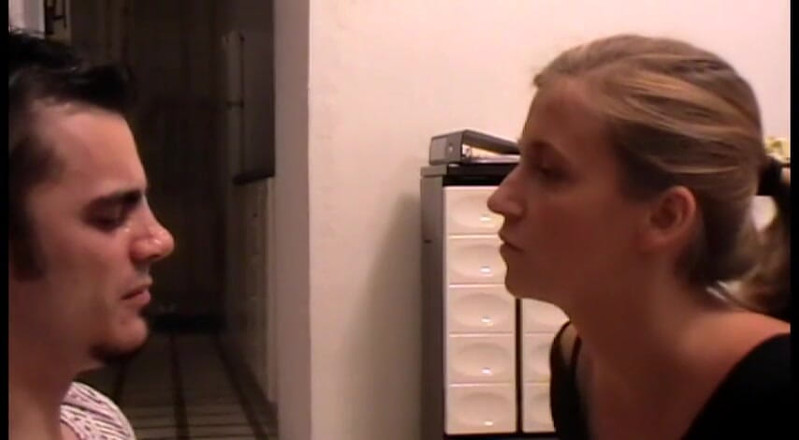 Femdom Austria: Melady makes a game with her slave