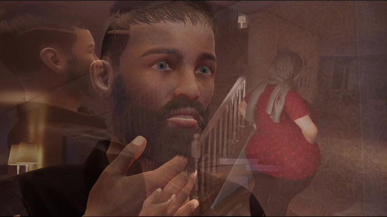 Denis animation: Muslim mit großen Titten, großem Arsch und molligem Hajab