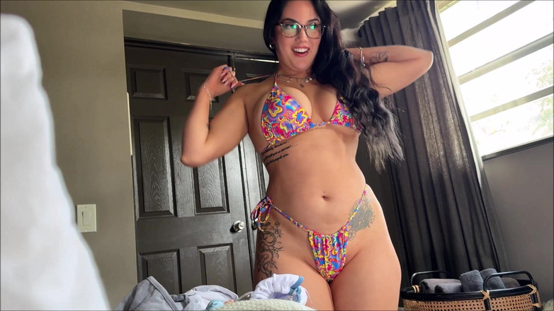 Alex Adams: Big step sis condivide il letto in vacanza a miami -...