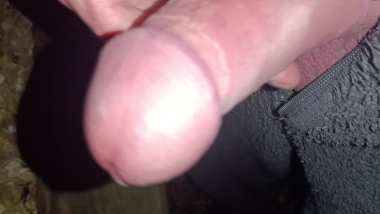 Rockardglans: Waktu malam Onesie Wank, Sudut pandangan dekat dan pancut mani -...