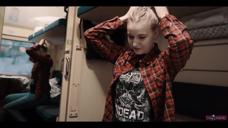 Stacy Starando: Girl Fellow Traveler Seduced Guy on the Train and Gave...