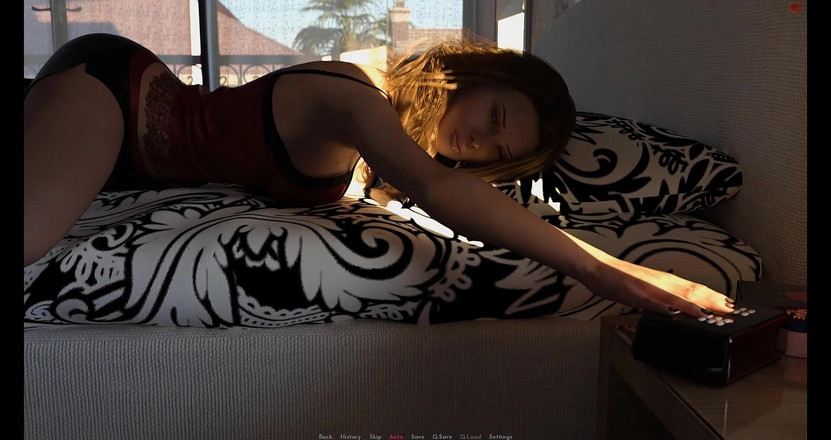 Visual Novels: Seorang istri dan ibu tiri bagian 55