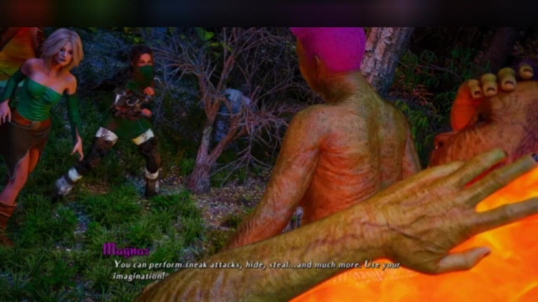 3DXXXTEEN2 Cartoon: Lochy i gremlins, w stylu dik. Seks z kreskówkami 3D porno