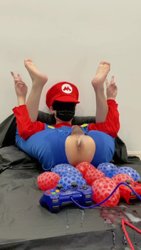 Mario Twink Asshole Squirt and Cum a Lot