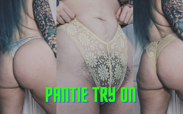 Uncensored Pantie Try on Part Two (ElizabethsLingerie)