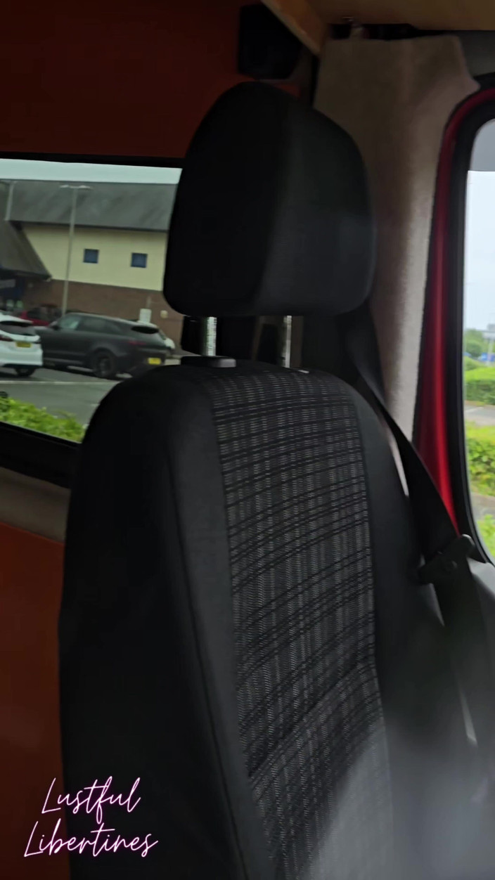 Lustful Libertines: Parking Blowjob &amp; Shop Cum Walk