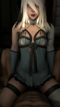 A2 Rides Cowgirl Nier Automata Parody