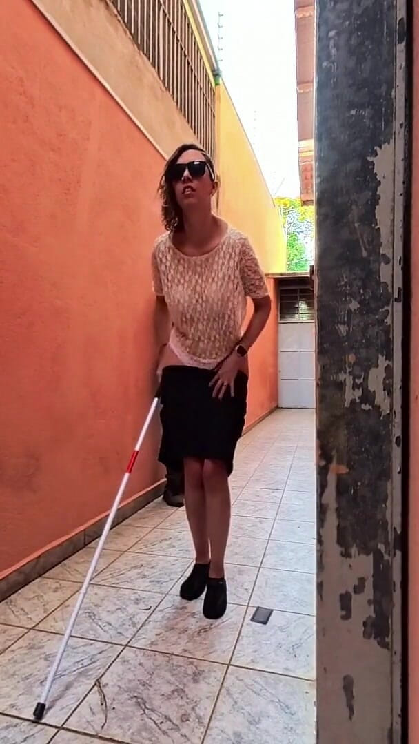 Gabi SweetCouplesStories: Congelo tempo magico applaudire una ragazza cieca nel vicolo