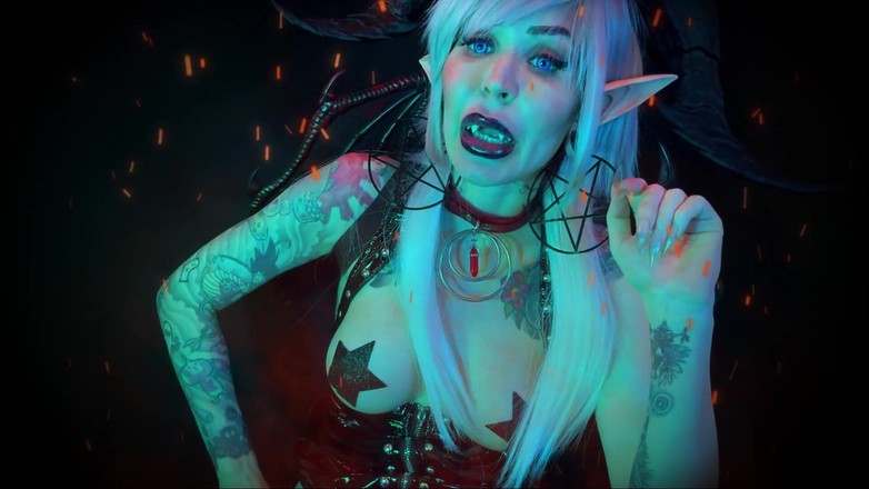 Baal Eldritch: Addestramento in bagno infernale con Demoness Baal - castità, Edizione caviale