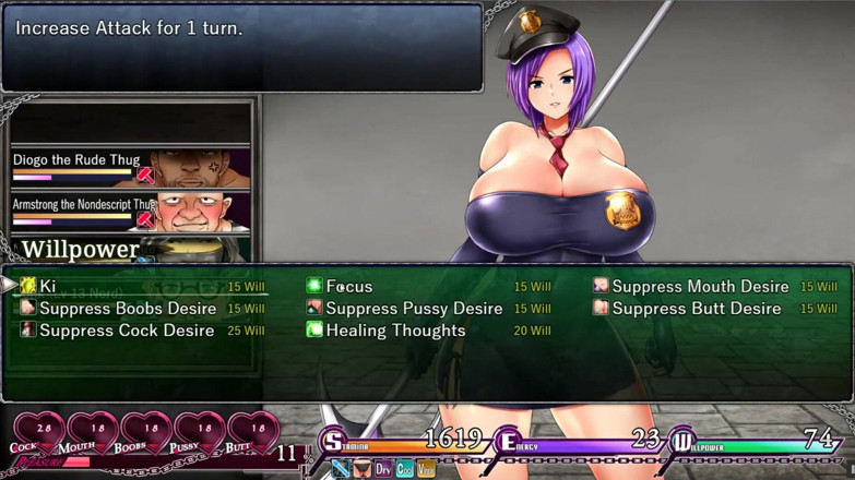 Cumming Gaming: Karryn의 감옥은 술집에서 애널 순결을 잃었지만 조용히 걸어다닐 수 있습니다.