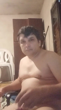 내 젖탱이에 정액 퍼뜨리기