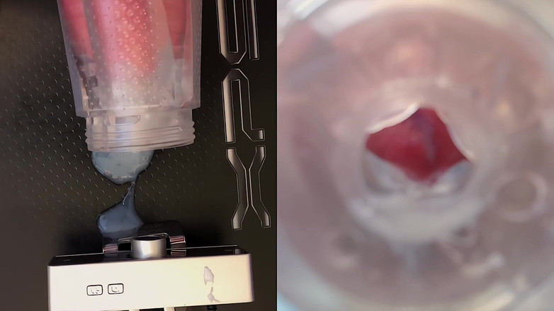 NakedFoxx: Doble cam fleshlight follada y orgasmo intenso: ¡dentro de la explosión...