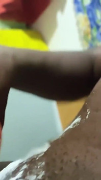 BBC Homemade Toy Throat Creamy Fuck