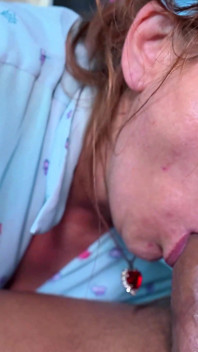 Chubby Mature Gets Ass Destroyed in My Driving Bus