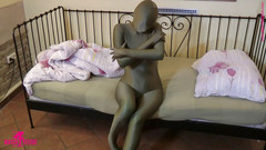 ZentaiDolls: Bianca mastrubates em macacões de spandex