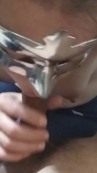 Jerking Big Horny Cock