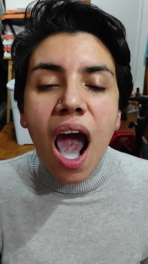 TheArtOfCum: Quickie! Cum Mouthful, Cumplay and Swallow!