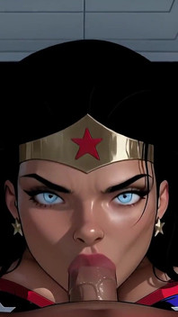 Wonder Woman, tabbo-lust-parodie, ai generiert
