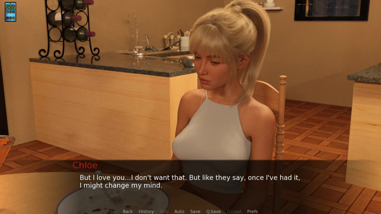 Dirty GamesXxX: Paradise City: sexy oblečená sexy manželka chodí po pláži s...