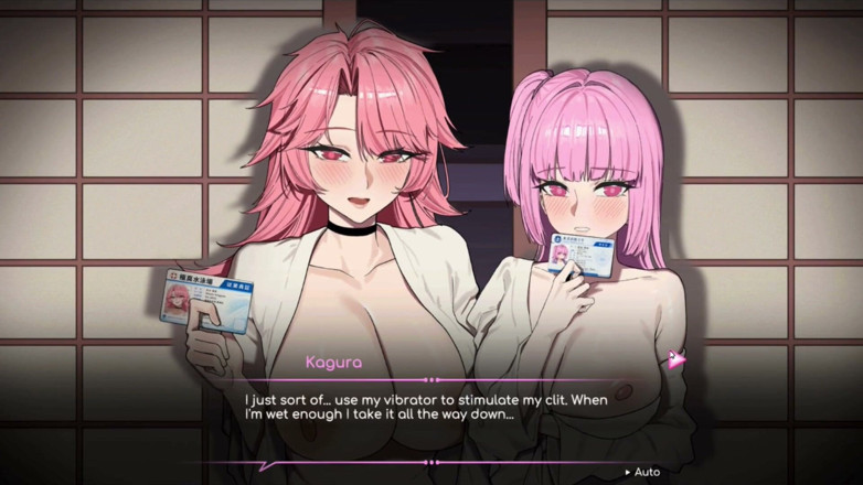 NSFWOtaku: Hentai Game - Minami and Kagura FFM Hentai Gallery Sex Scene 8 -...