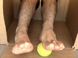 Manly foot: Mannelijke voetfetisj adventskalender door je vriend Mr Manly Foot Dag 8