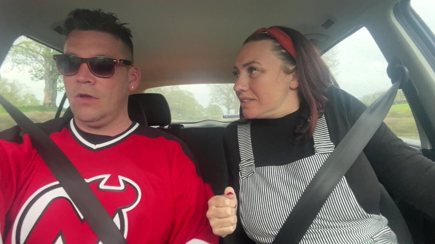 Taxi Journey Pee Desperation (Lustful Libertines)