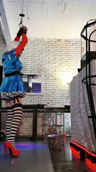 Sissy slut - baila al ritmo de mi sola cola - grabación de sesión en tiempo real