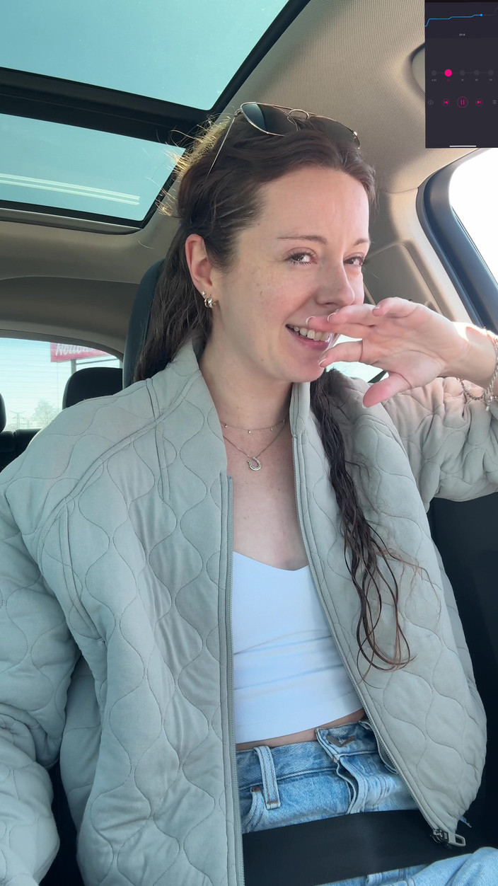 Nadia Foxx: Tim Hortons Drive Thru Orgazm!