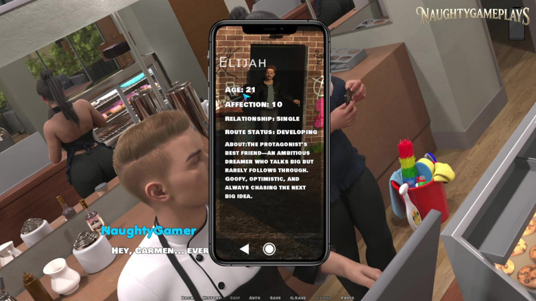 Naughty gameplays: Orta yaşlı seksi kadın takıntısı (bölüm 02) - dan games
