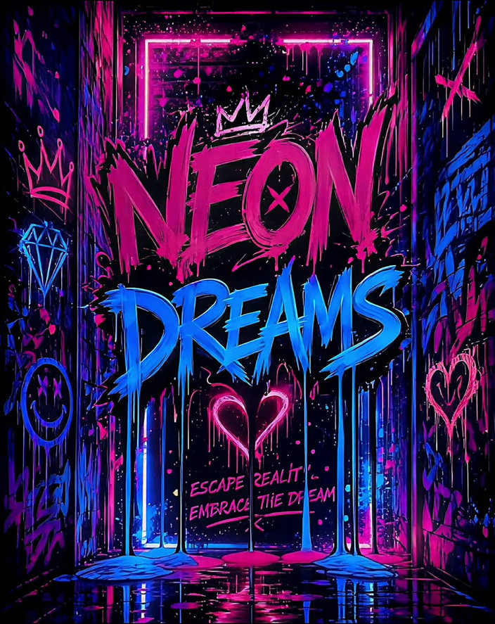 Neon dreams: Neon Dreams - Cum Crazed Zombie Slut