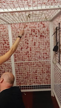 Luci Fixed in the Cage: Inflation Gag, Spanking and Vibrator
