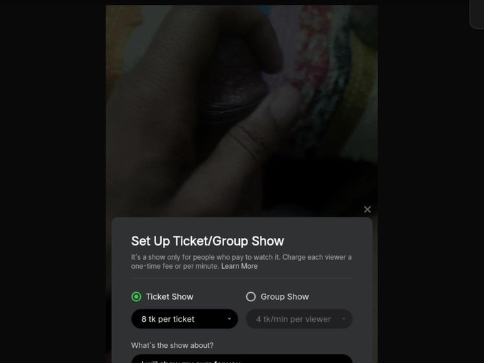 Indian jason: My Stripchat Show