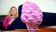 Czech Soles - foot fetish content: Rewarded socks sniffing session POV