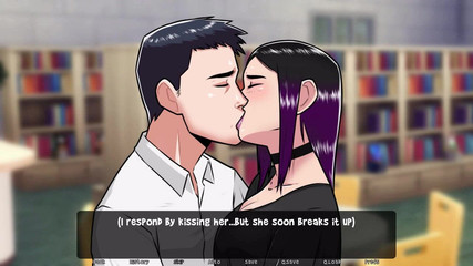 Dirty GamesXxX: Dawn of Malice: kissing in the college library ep 19