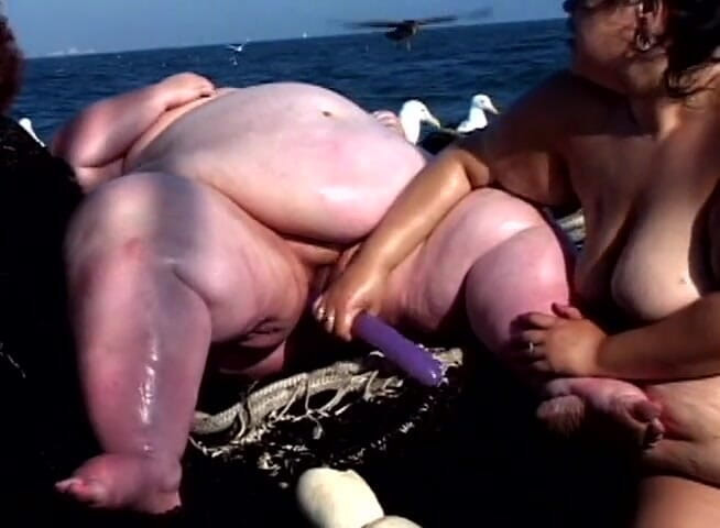 Big Beautiful Babes: Fat beach patrol vol4 - Huge and chunky babes lesbian pussy...