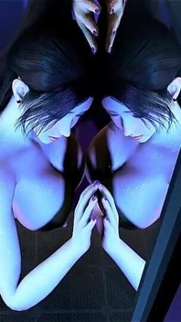 La déesse virtuelle de la séduction d’Écarlate - Hentai, animation 3D