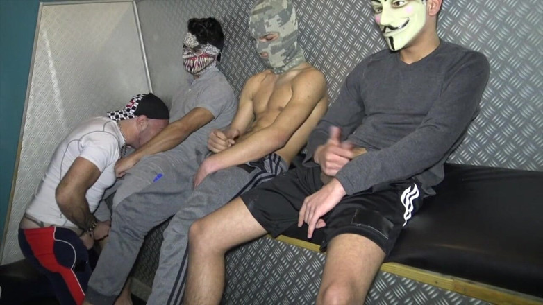 SEX WITH STRAIGHT BOY CURIOUS: Sucking 4 straight boys for not free sex