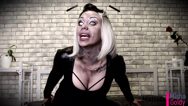 Goddess Misha Goldy: Maximal plåga i dina egna kinks!