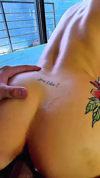 Sâu ngoài trời hậu môn POV với tinh ranh của bạn tôi