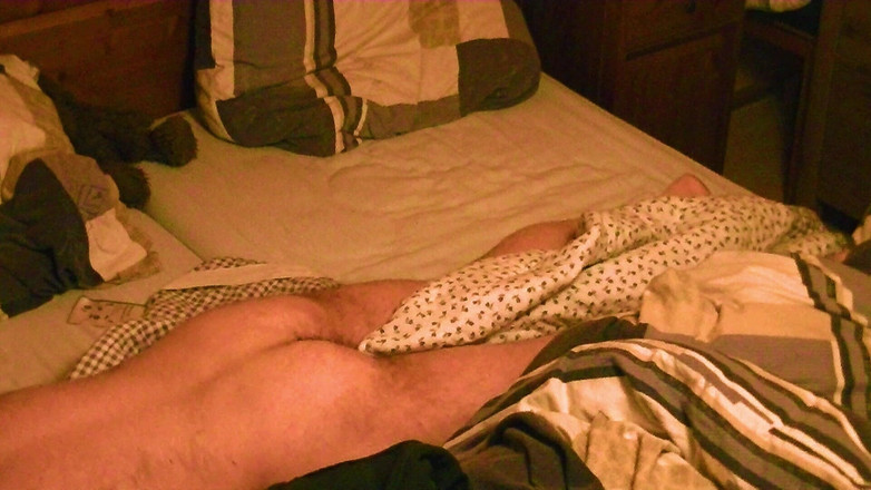 Mark Hannes: Naken säng puckel onani