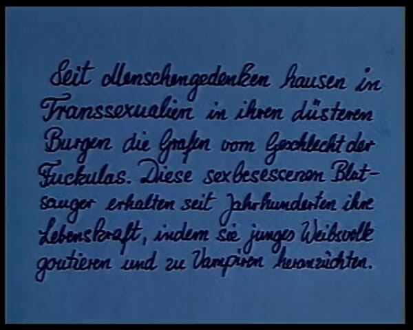 GERMAN PORN CLASSICS: Count Fuckula and His Playmates