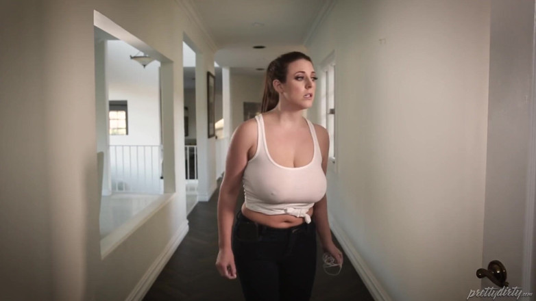 Pretty Dirty: Kepergok ngocok kontol pembantu semok angela white- adegan lengkap!