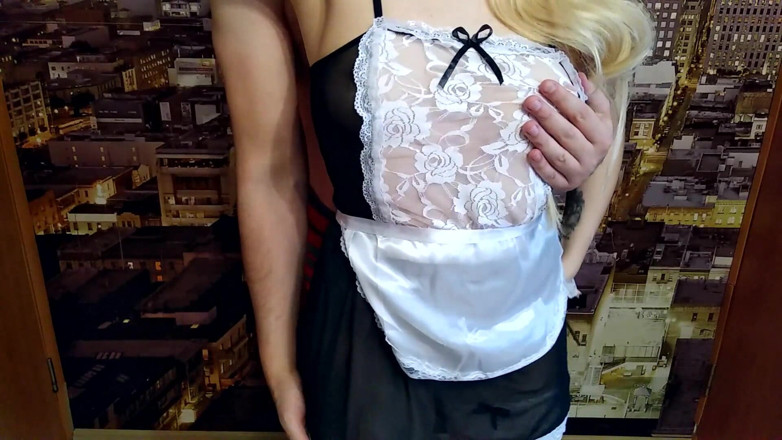 Sweet Hot mouth: My maid wanted an orgasm